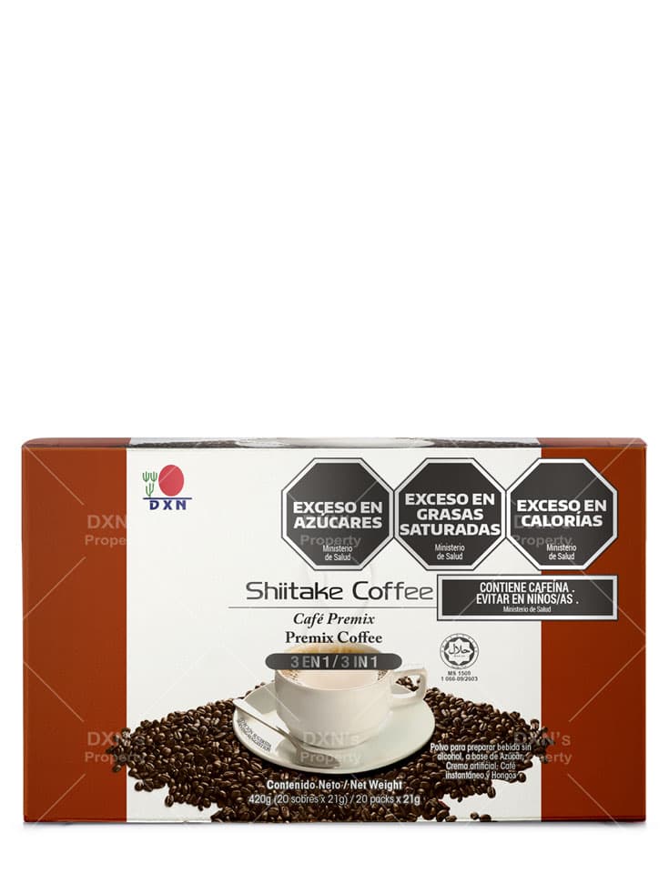 DXN Shiitake Coffee 3 in 1